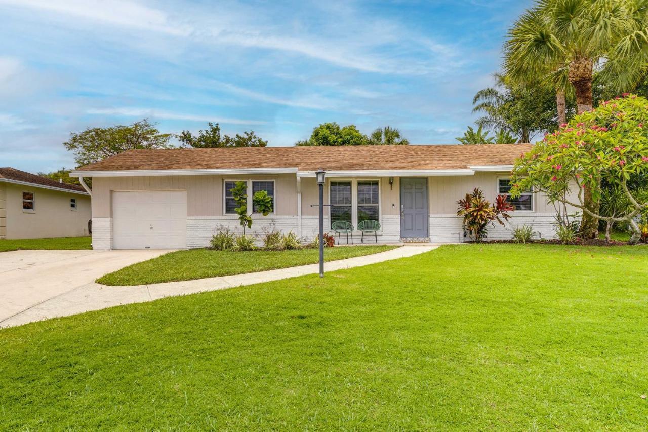 Modern Palm Beach Gardens Home With Private Pool Eksteriør bilde